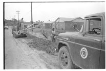 Digging ditch